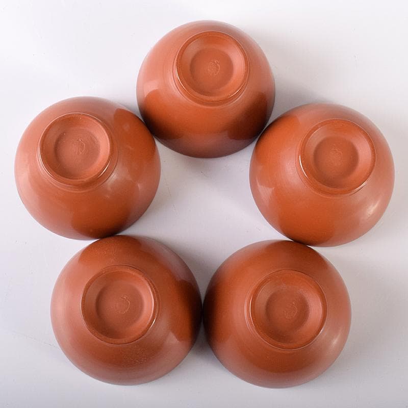 煎茶道具 佐渡無名異焼 丸山金水造 朱泥 茶器揃 共箱 M