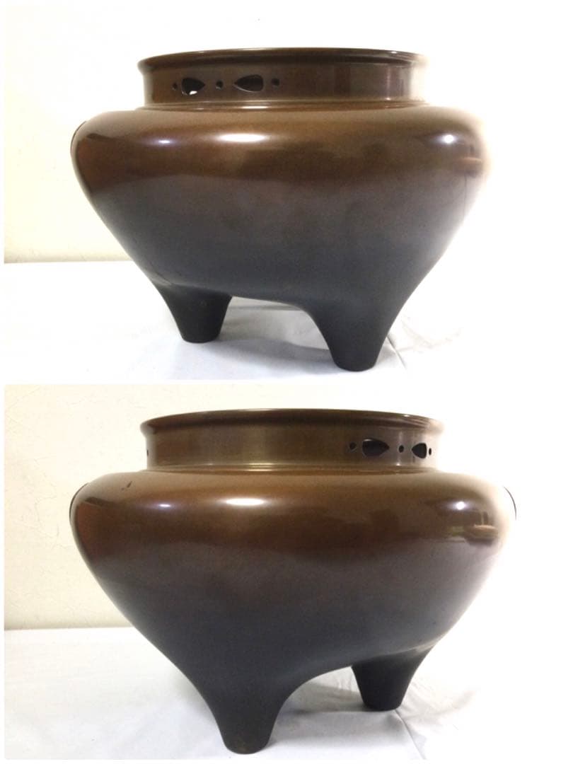 唐銅朝鮮風炉 敬典茶釜 人間国宝 供箱付 茶道具 B494 - メルカリ