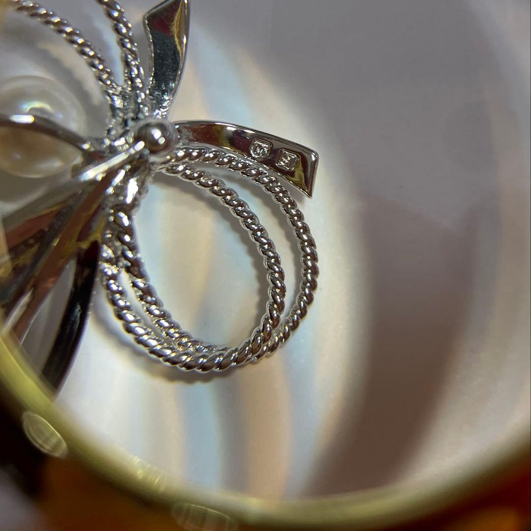 ミキモトパールブローチケース付きあこや真珠本真珠入学式卒業式