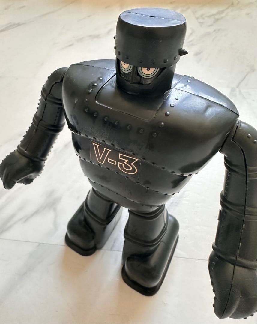 当時物 ビッグX 電動プラモデル V3号 全長約22㎝ 手塚治虫