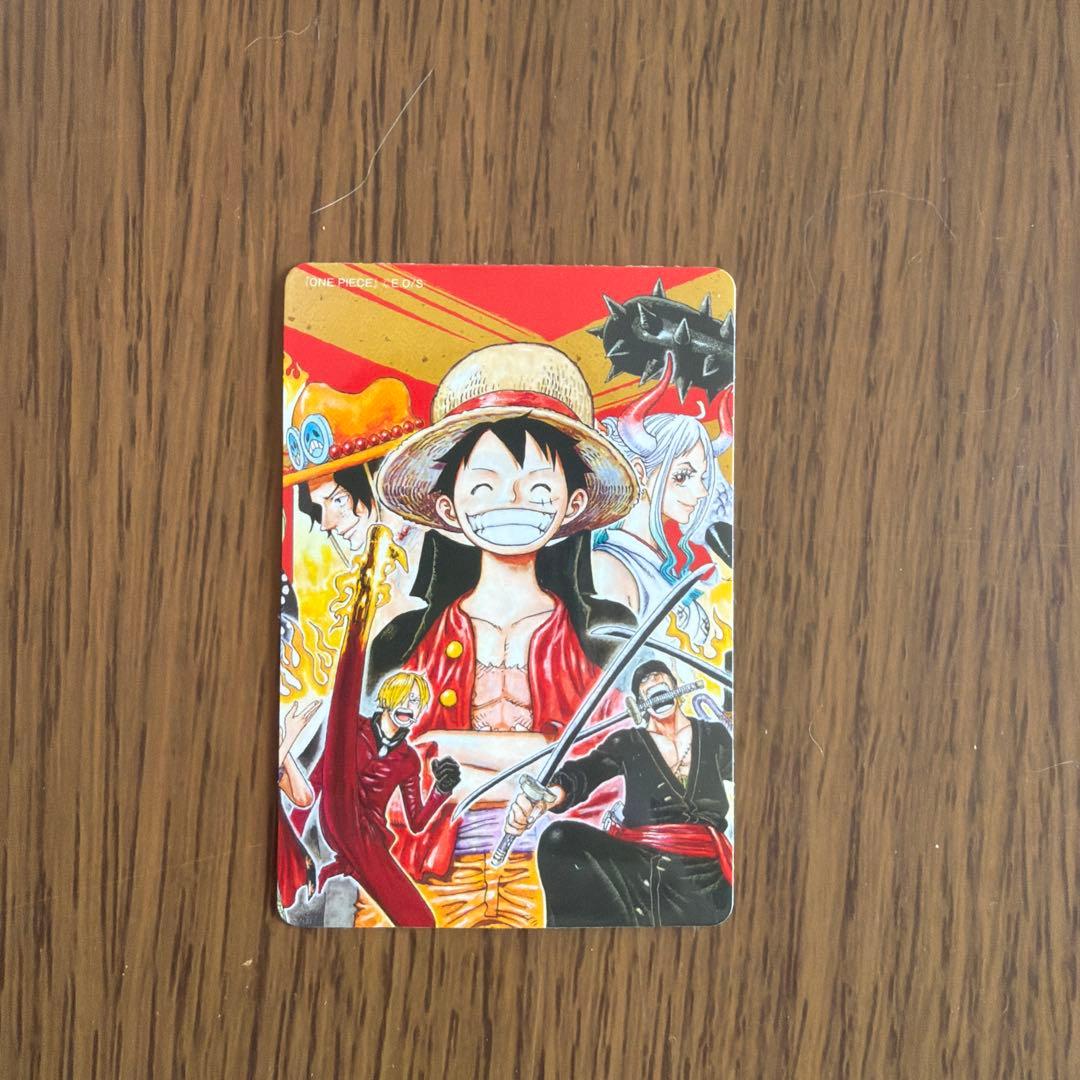 ナツコミ ルフィ 2022 特製ダブル ステッカー ワンピース ONEPIECE