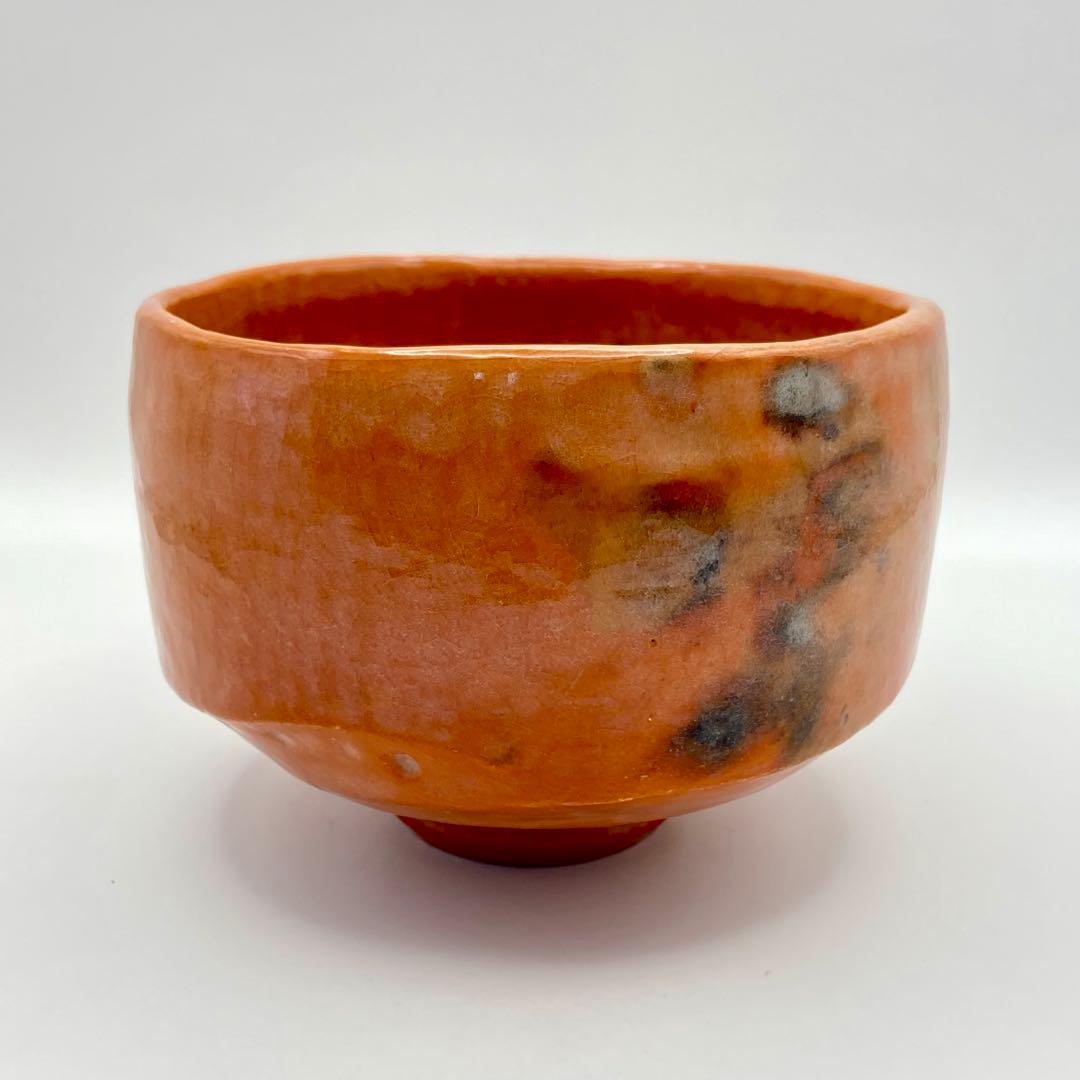 赤楽茶碗 長次郎写 臨済 佐々木昭楽 木箱入 茶道具 茶盌 茶器 伝統工芸