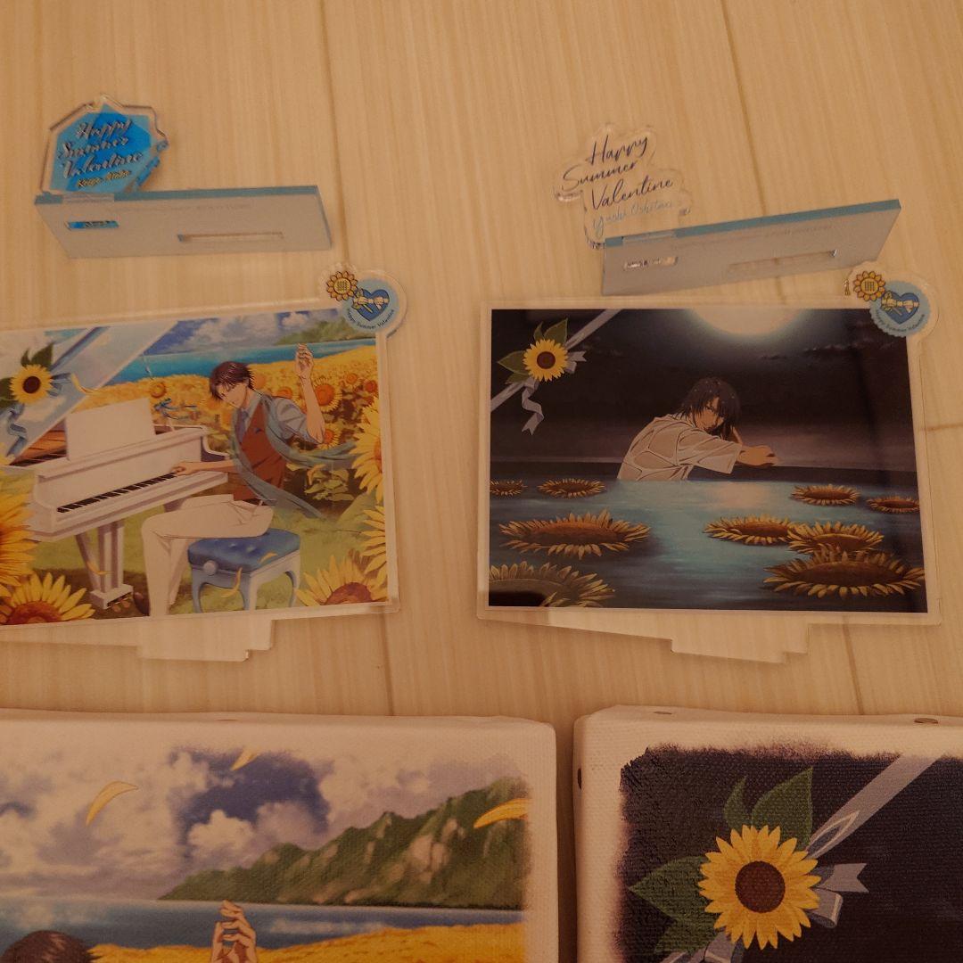 新テニスの王子様 忍足侑士 跡部景吾 サマバレ 限定 キャンバスボード