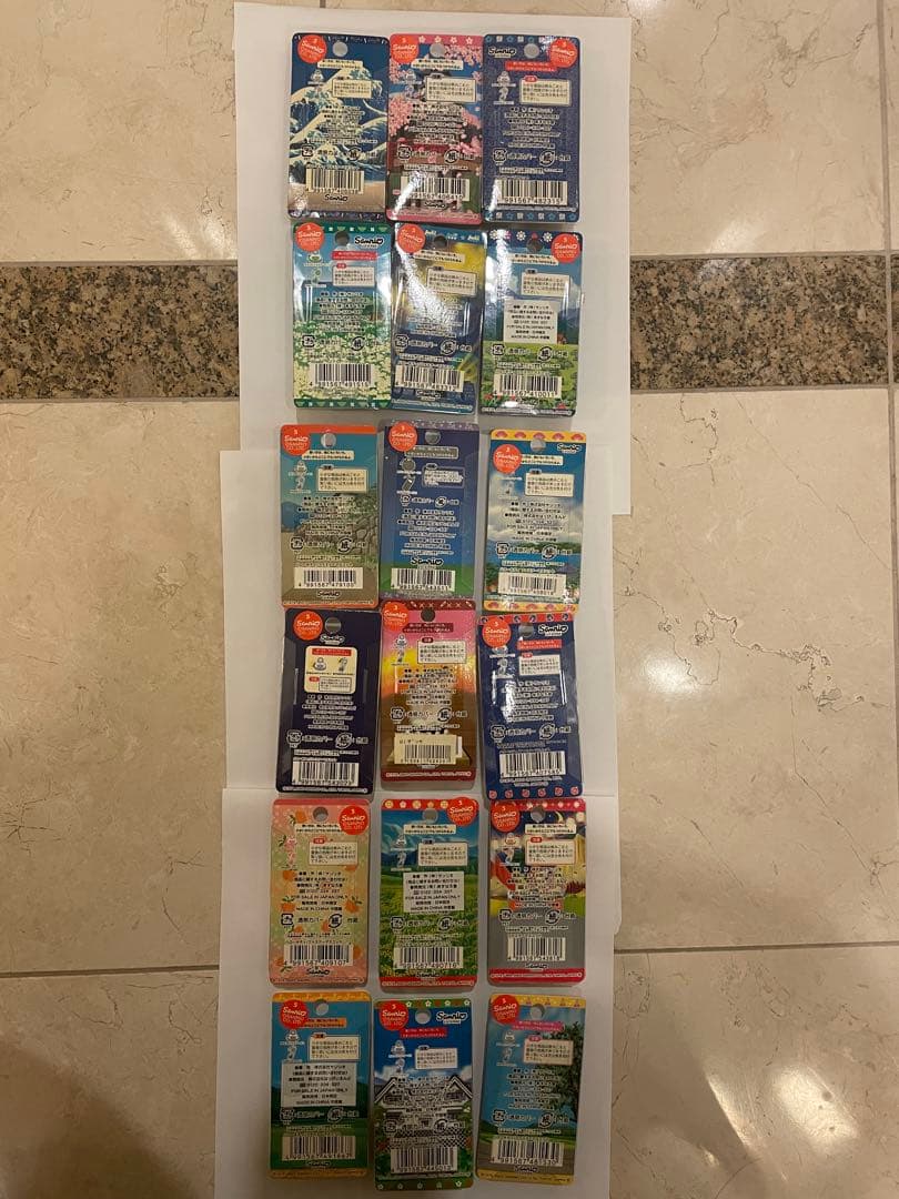 ハローキティ ストラップ 47都道府県制覇