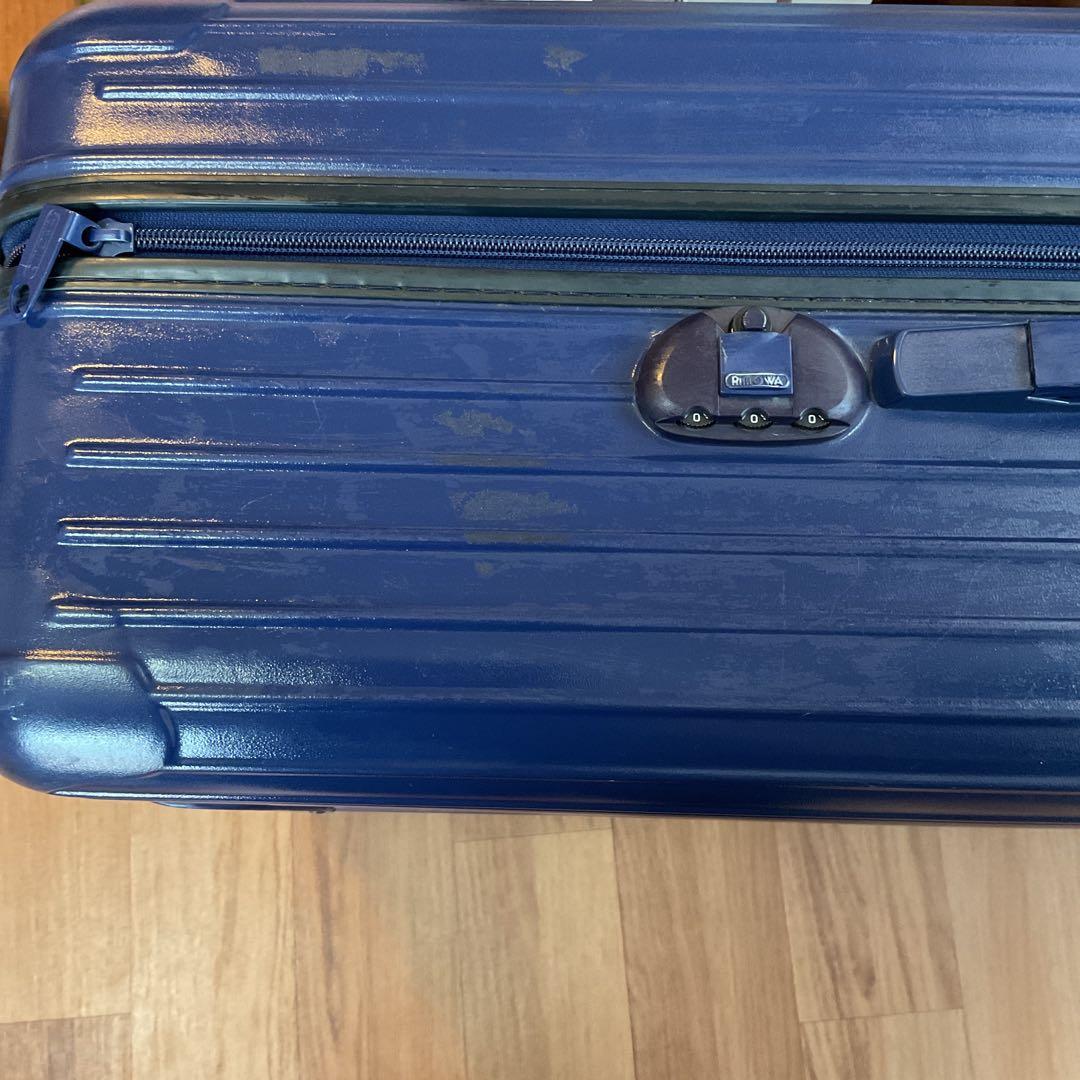 RIMOWA スーツケース ブルー 特大 最終値下げ‼️ - メルカリ