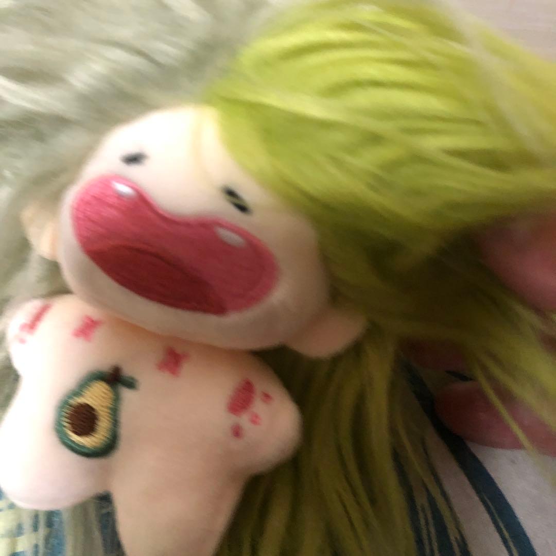 カスタムドール 緑髪のぬいぐるみ 15 cm