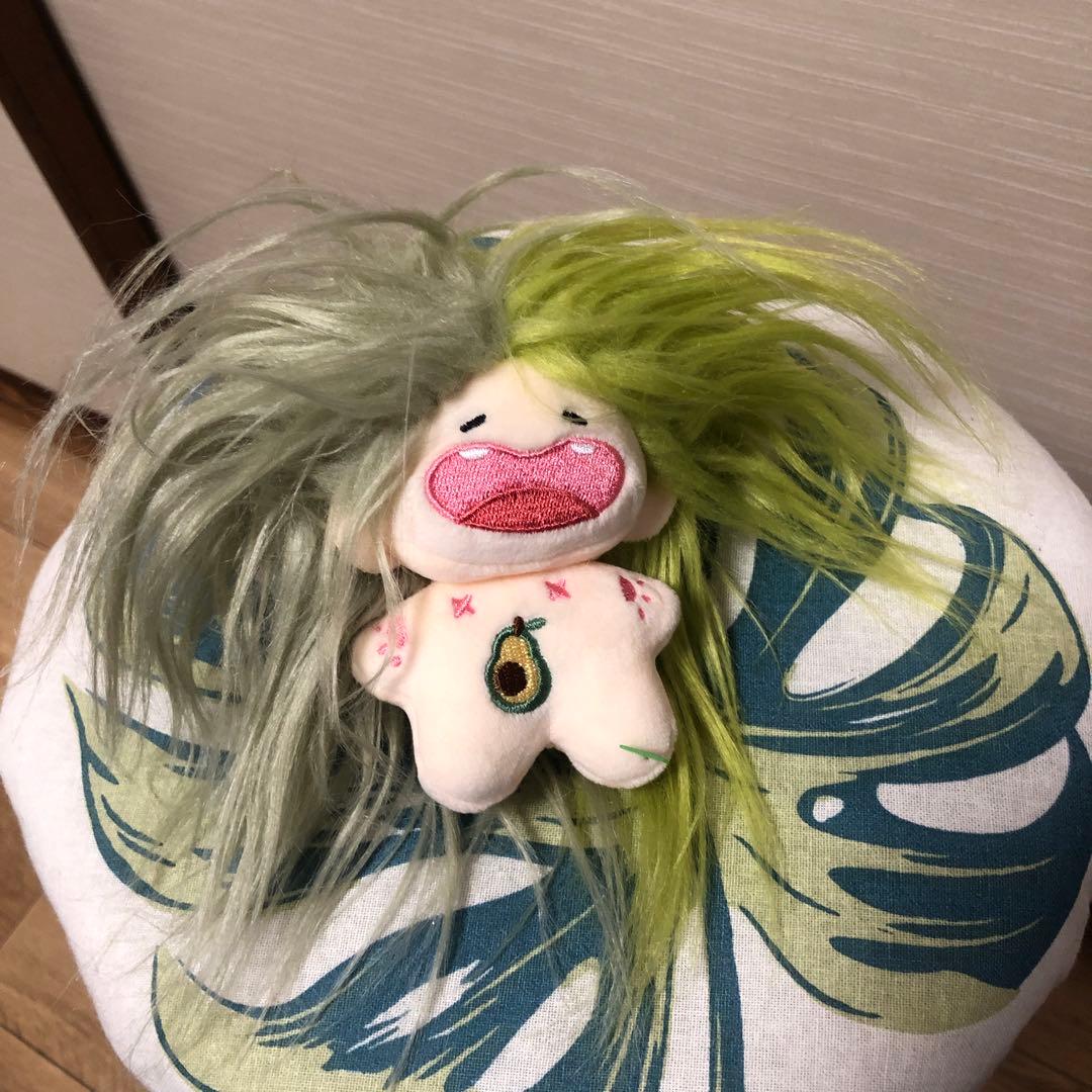 カスタムドール 緑髪のぬいぐるみ 15 cm