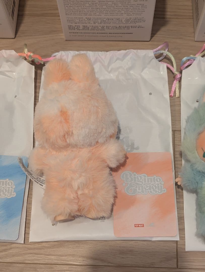 【なお】POPMART LABUBU ラブブ エナジー ENERGY 3体