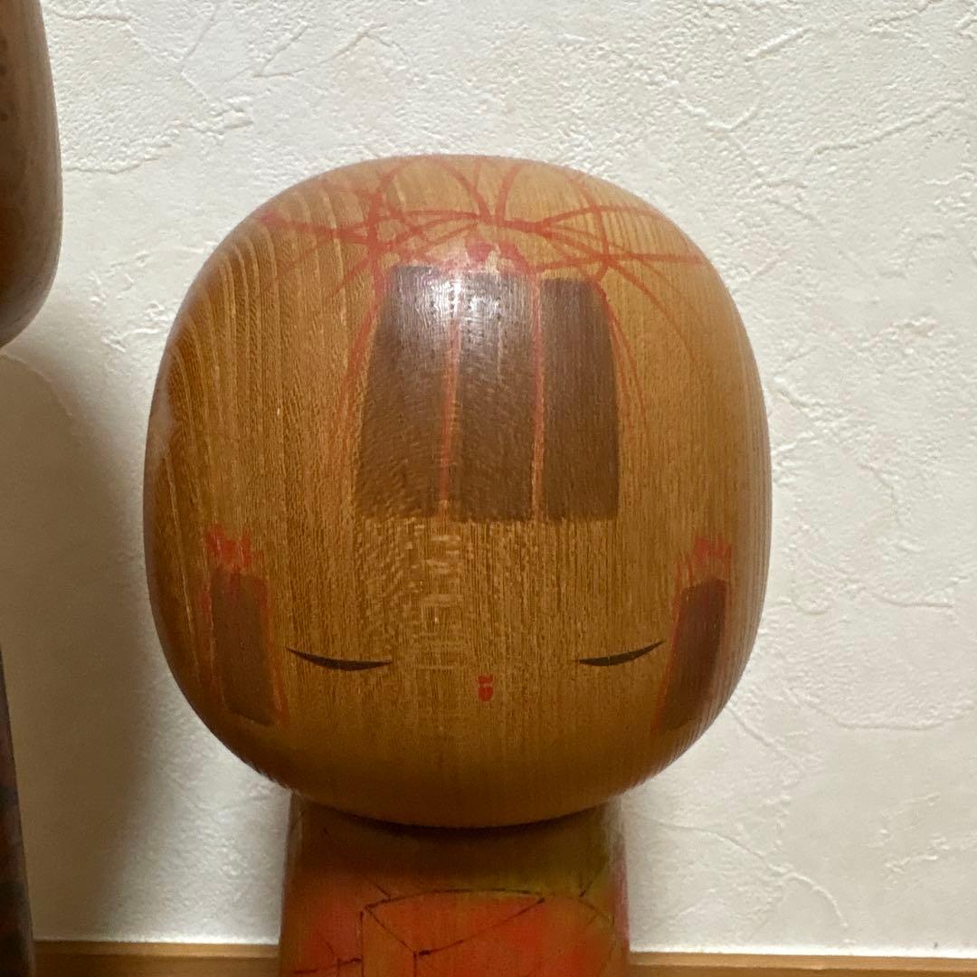 創作こけし 栗林一雪作品 2点セット Kokeshi Doll Yahoo!オークション