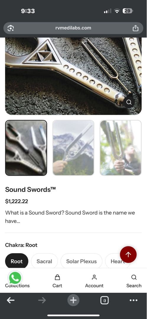 希少】F342Hz 大型音叉 スピリチュアル 開運 治癒 美しい音色