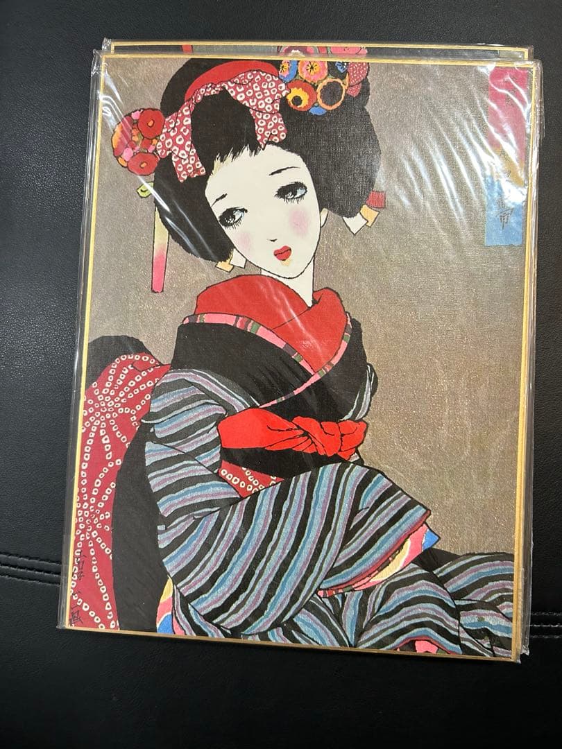 昭和レトロ 中原淳一 【娘十二ヶ月】 年代物・希少な画集画10枚セット