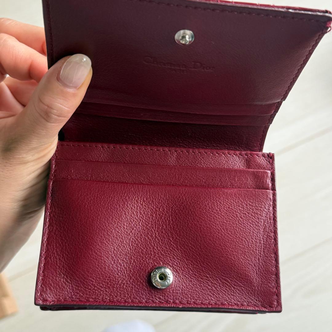 年末年始配送30日までまむ様専用】Lady Dior Lotus ウォレット