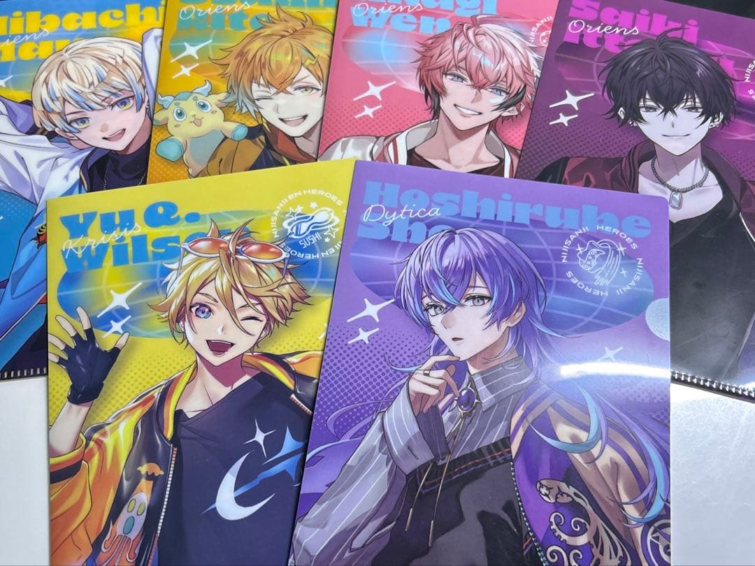 にじさんじ Heroes Half Anniversary 特典 クリアファイル - メルカリ