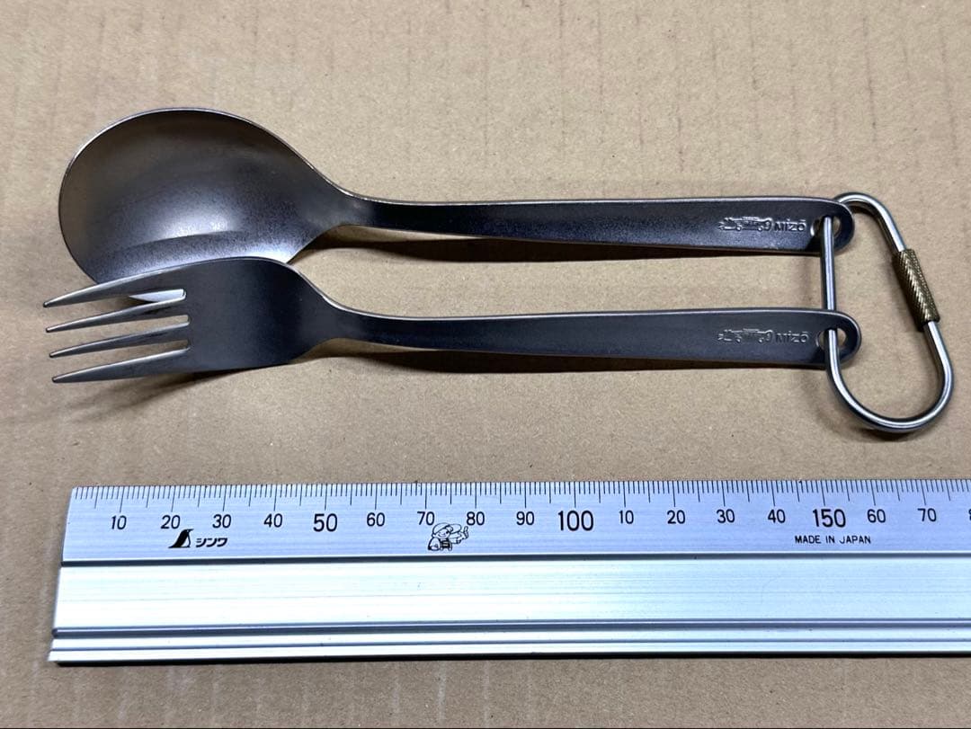 (有)ミゾー　チタン スプーン/フォーク セット