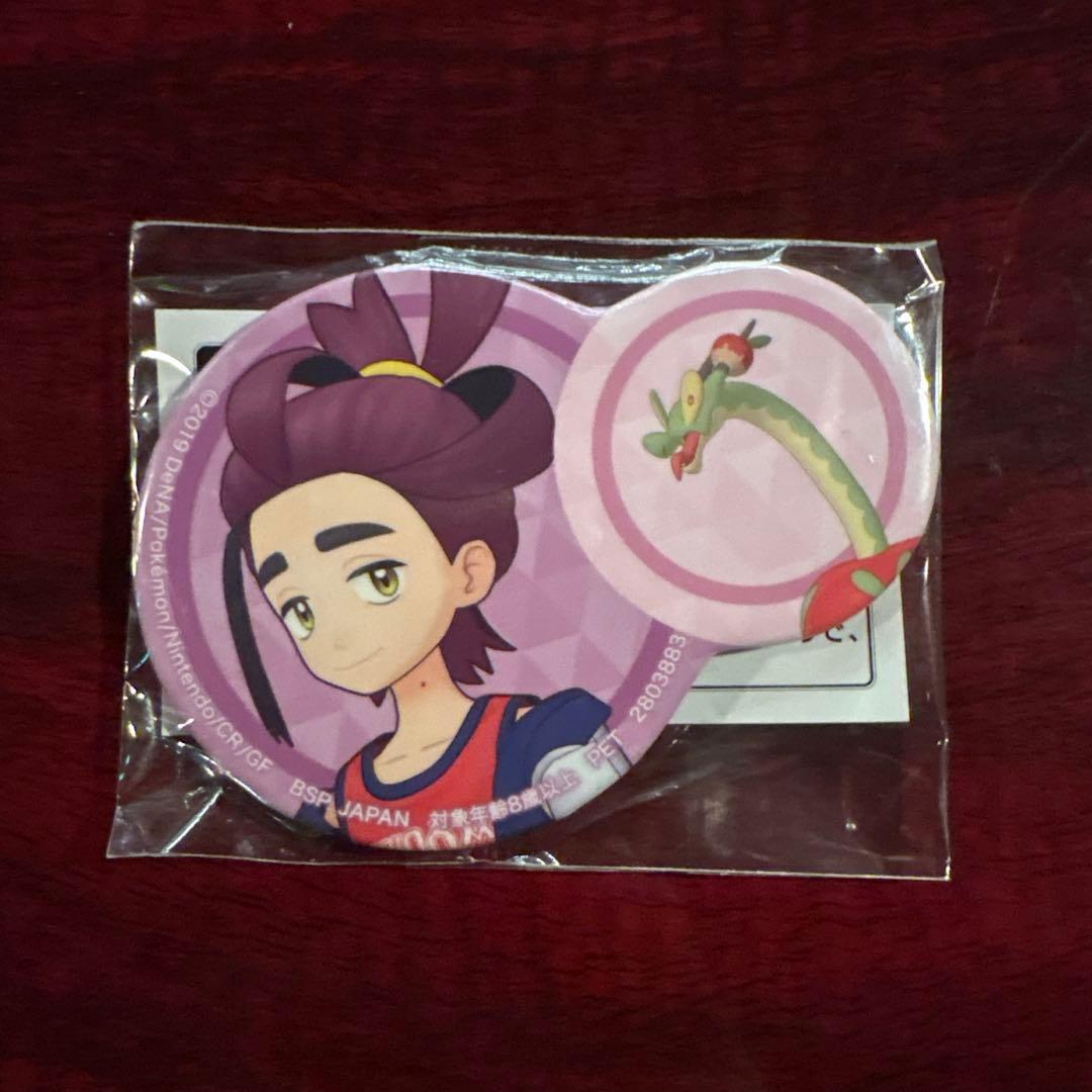 ポケモンマスターズ EX ポケモン トレーナー 缶バッジ スグリ