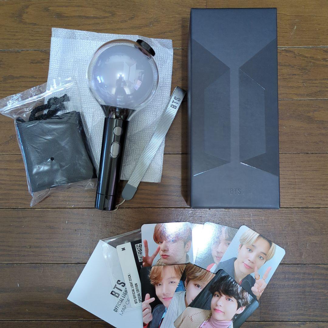アミボム BTS ペンライト フォトカード付き MAPOᖴTHESOUL BTS LIGHT