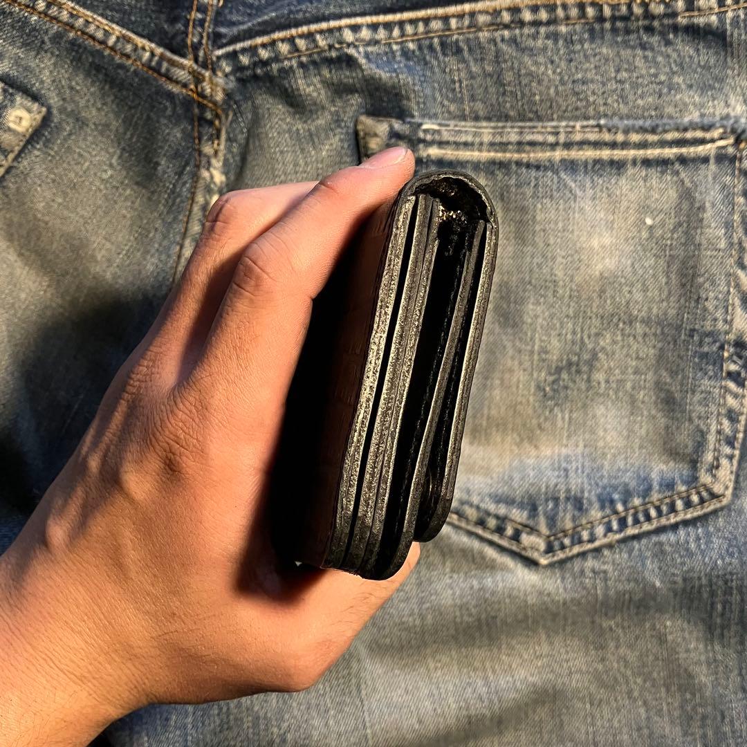 お札が折れない！ミドルトラッカーウォレット アポロコンチョ シルバー925