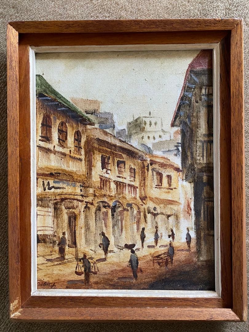 絵画アンティーク油彩画