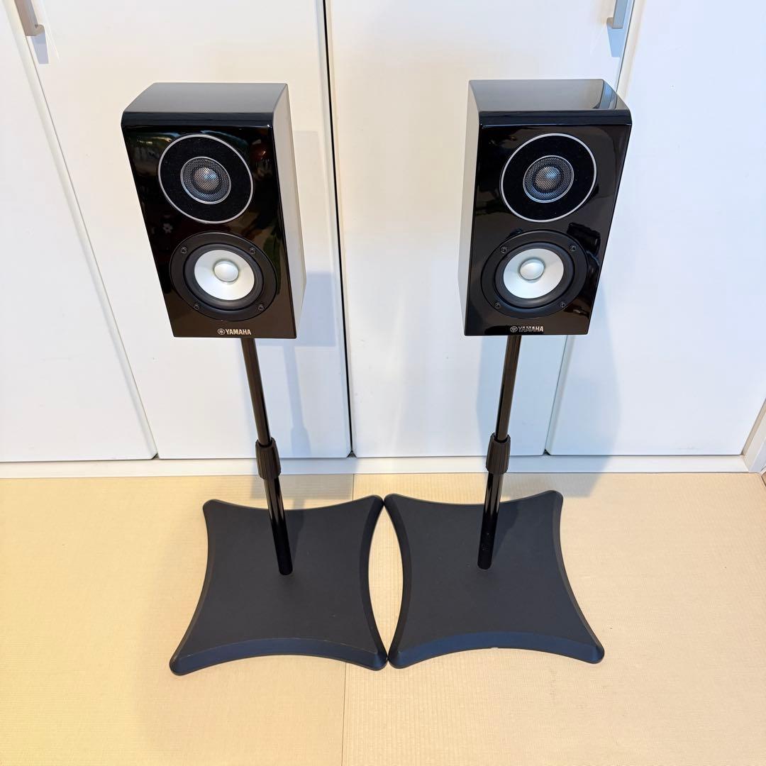 ヤマハ NS-B700 BP ピアノブラック スピーカー ペア スタンド付き