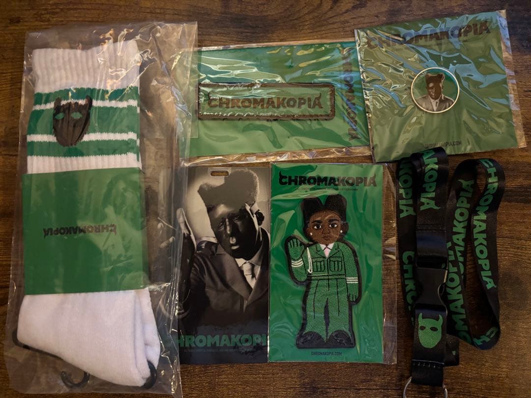 Tyler the Creator Chromakopia 限定 VIP セット Tyler the Creator CHROMAKOPIA VIP グッズセット