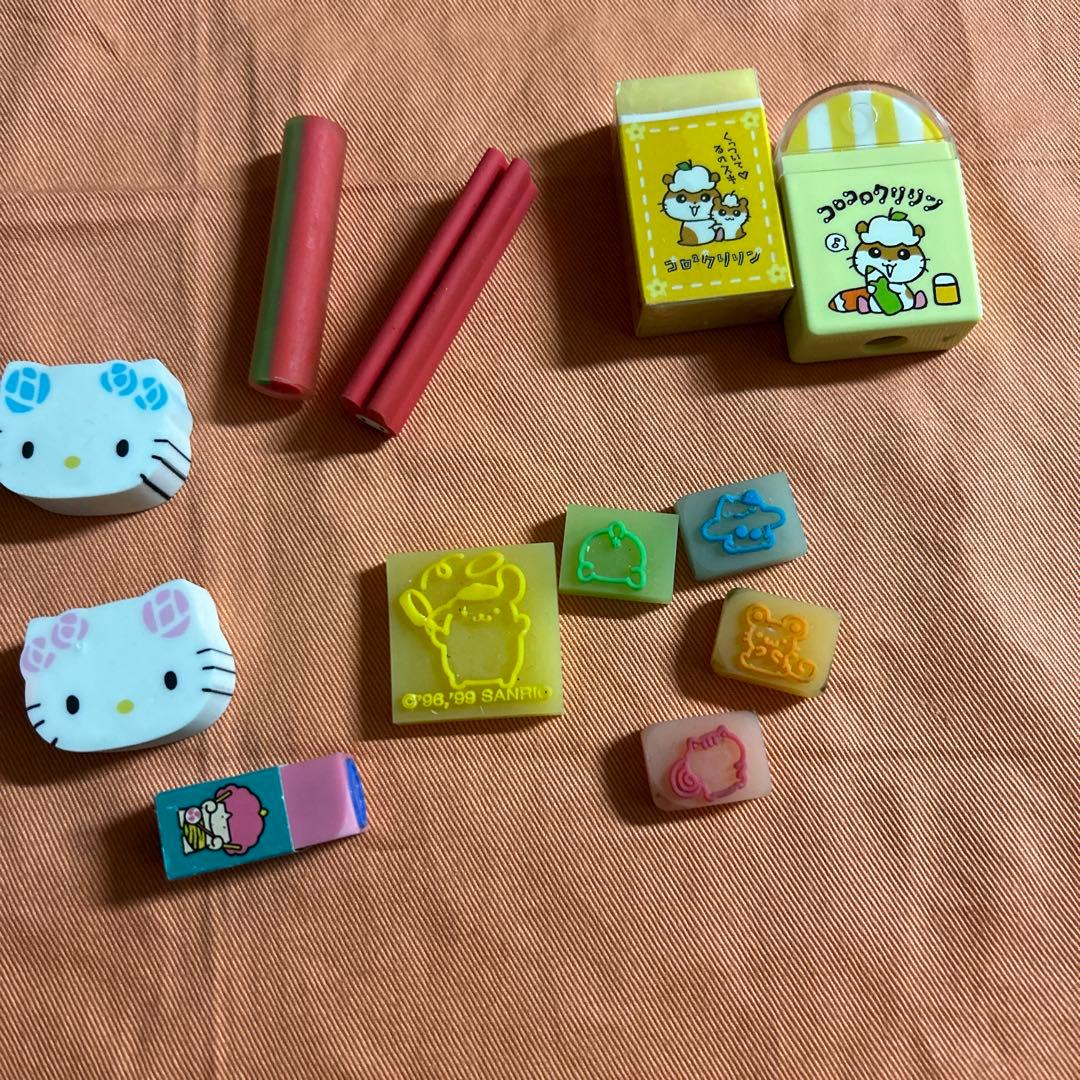 平成レトロ サンリオ消しゴムセット - メルカリ