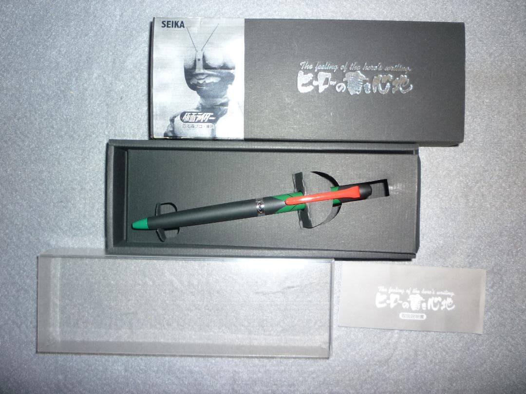 セイカ・仮面ライダーボールペン セイカ「ヒーローの書き心地」百式
