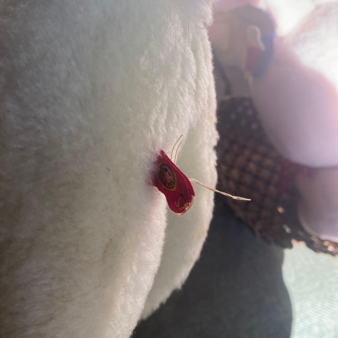 昭和レトロ　ビンテージ　サンエートイ　SAN-EI TOYS うさぎ　ぬいぐるみ