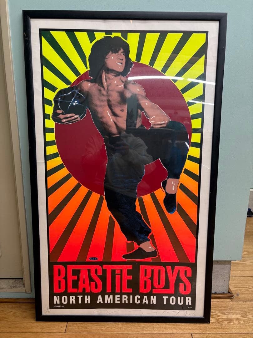ミュージシャン BEASTIE BOYS NORTH AMERICAN TOUR TAZ Beastie Boys - 1994 T.A.Z. poster North American Tour 1st ed