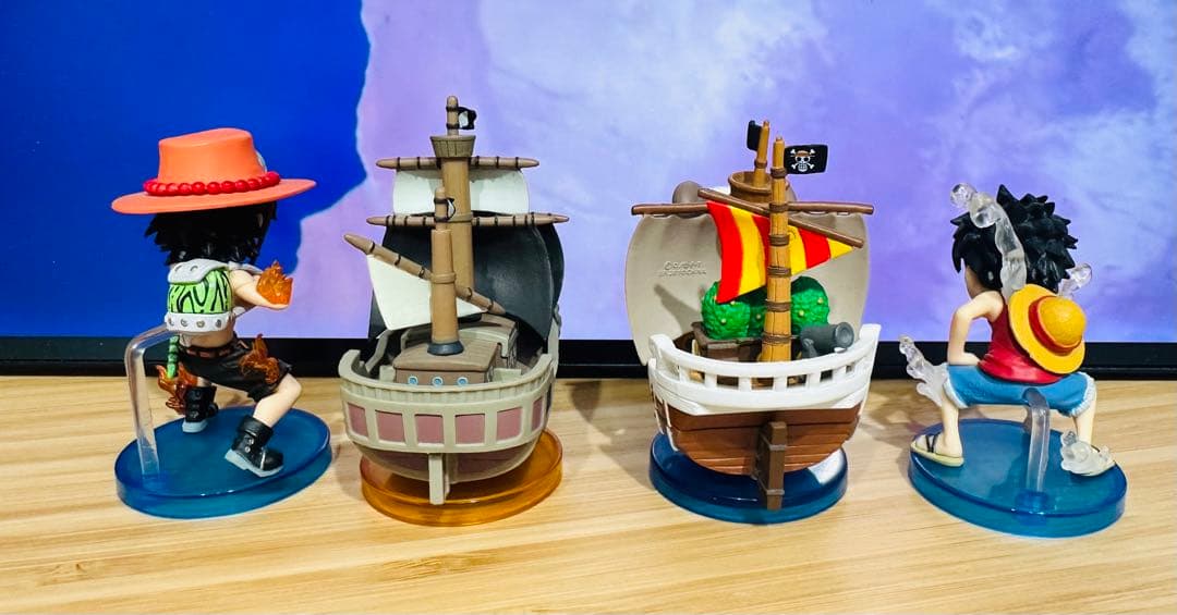 ワンピース ワールドコレクタブルフィギュア 4点 ONE PIECE ワールド