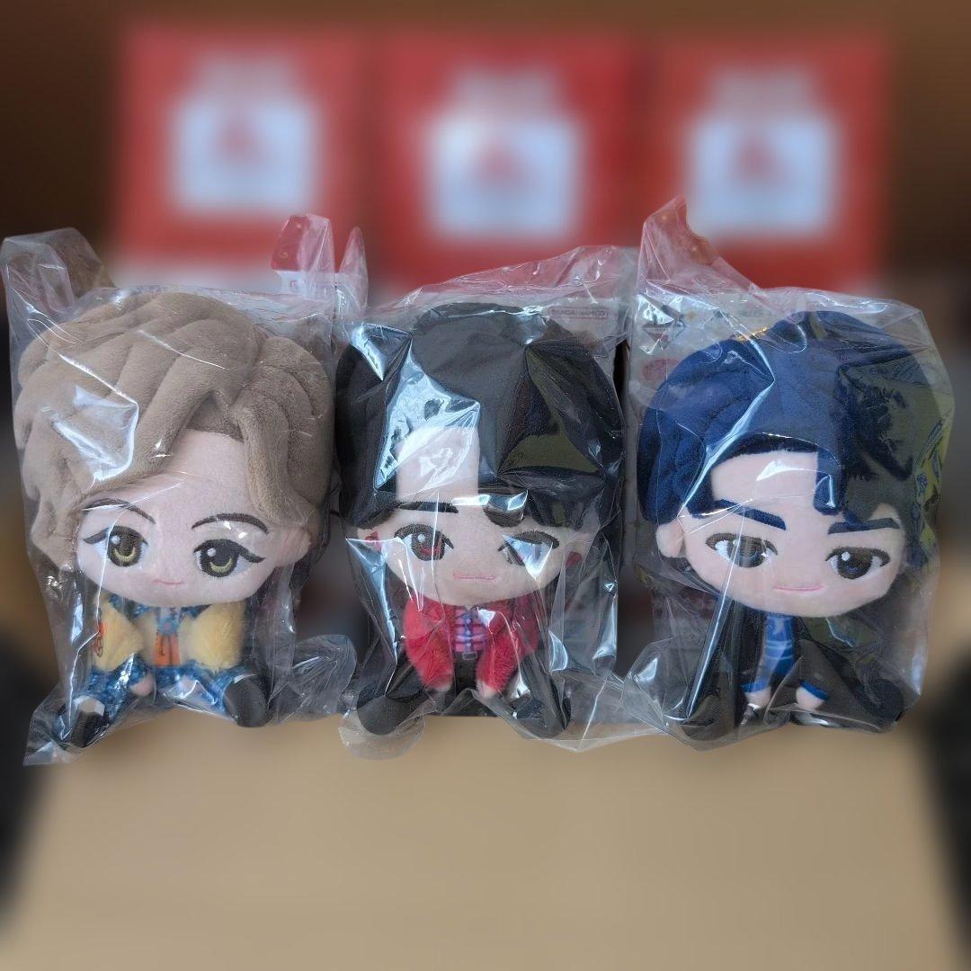 r*u様 ミセスグリーンアップル一番くじ　ぬいぐるみ　3種セット A賞　ローソン r*u様 ミセスグリーンアップル一番くじ ぬいぐるみ 3種セット A賞