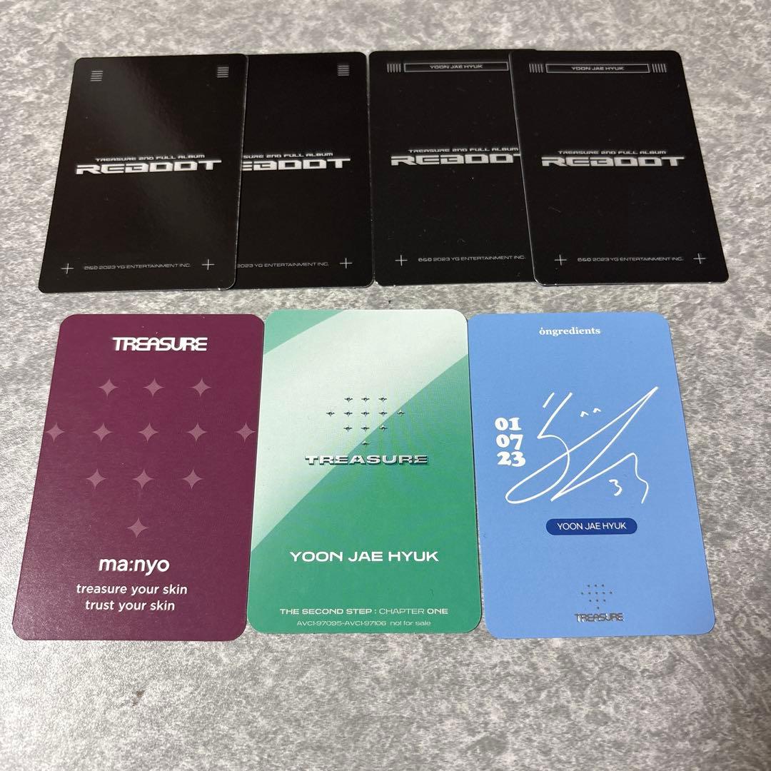 treasure ジェヒョク トレカセット - メルカリ