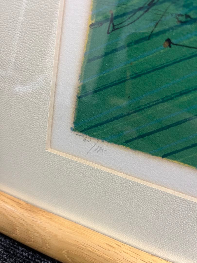 リトグラフ Jean Carzou ジャン・カルズー セレモニー 直筆サイン