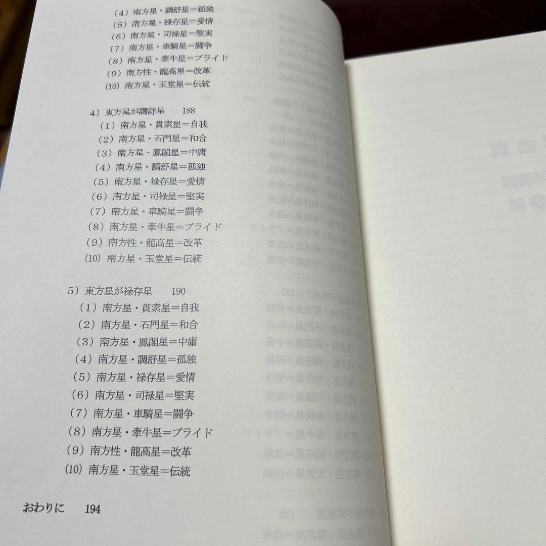 算命学 師範科編第一巻 伝習院 野島和信