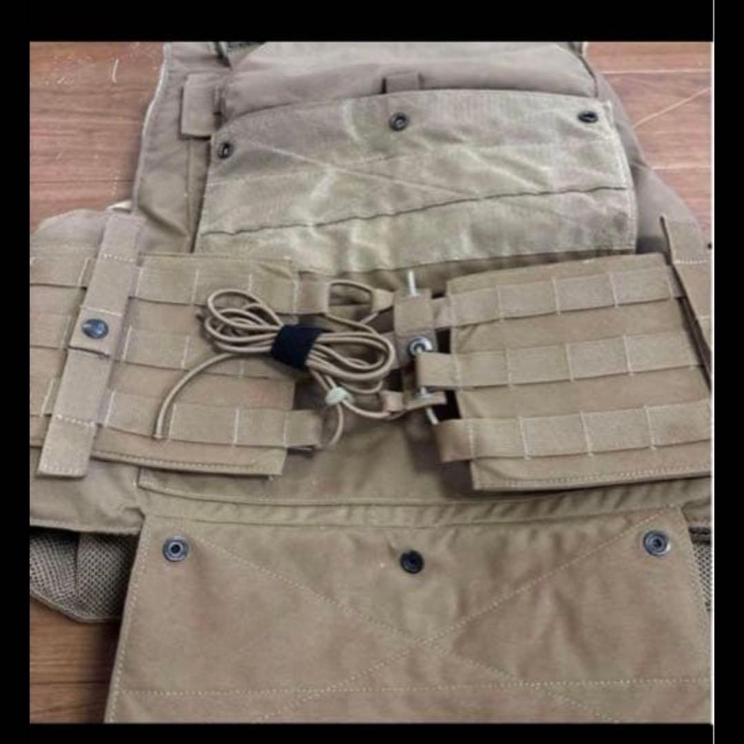 美品 米軍実物 MTV BODY ARMOR X−LARGE ソフトアーマー入り