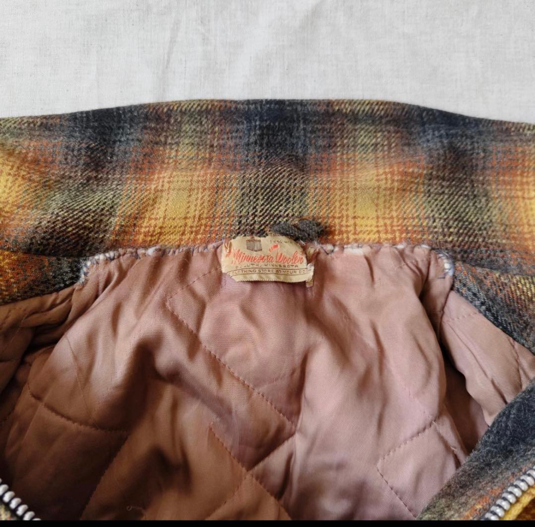 50s 60s オンブレ チェック ウールジャケット CPOジャケット - メルカリ