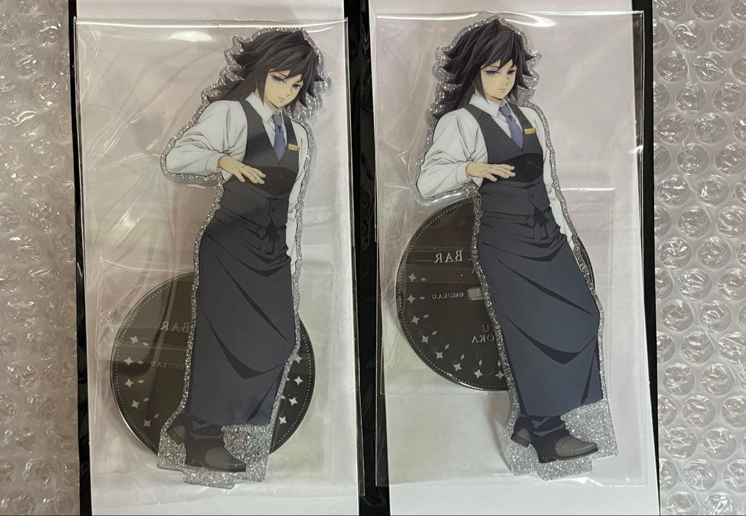 匿名取引 鬼滅の刃 モクテルバー 両面アクリルスタンド 冨岡義勇