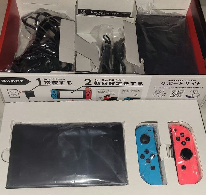 Nintendo Switch本体・128GBカード・Proコン　セット中古