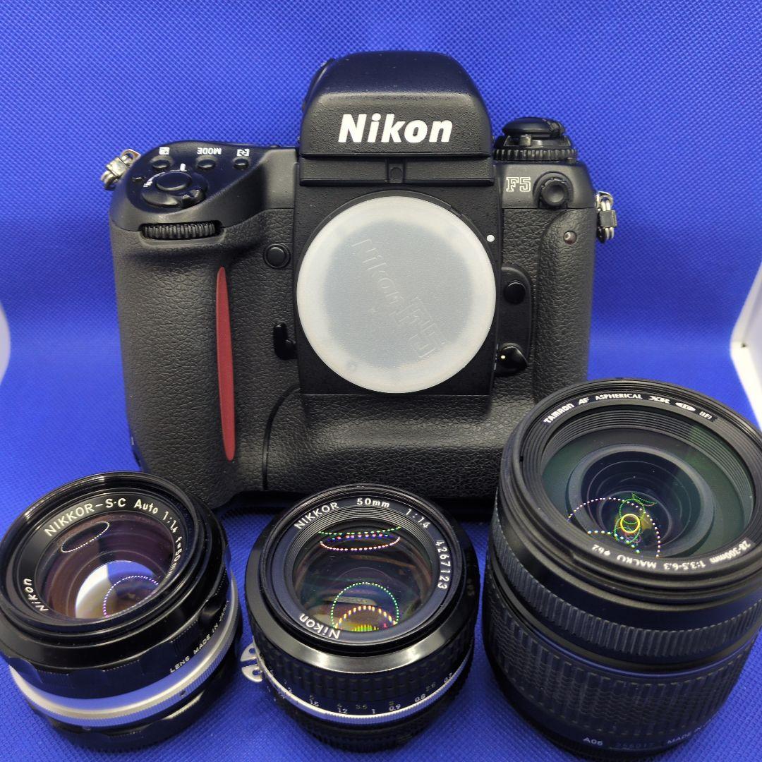 ニコンF5ボディ本体、レンズ3種 赤城耕一：第48回 ニコン第5のフラッグシップ機「ニコンF5」前編
