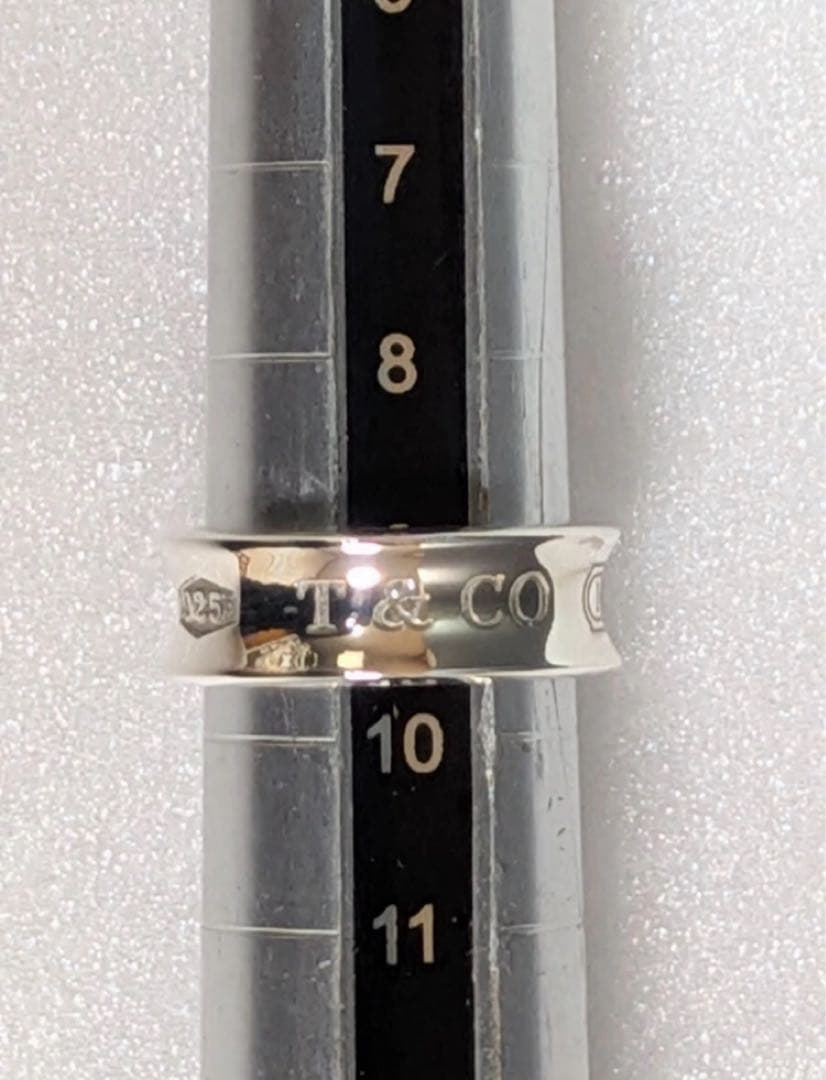【箱•保存袋付き】Tiffany & Co. 1837 リング 925シルバー