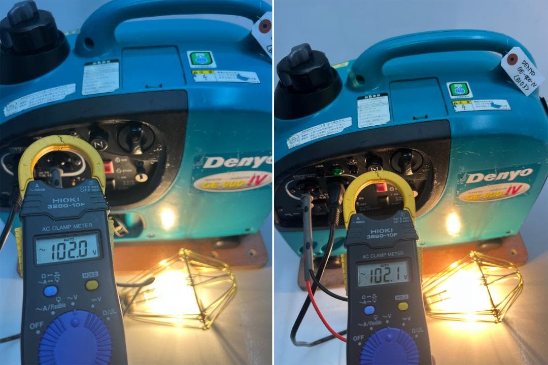 DENYO デンヨー インバーター発電機 GE-900SS-IV☆動作良好♪D3 - メルカリ