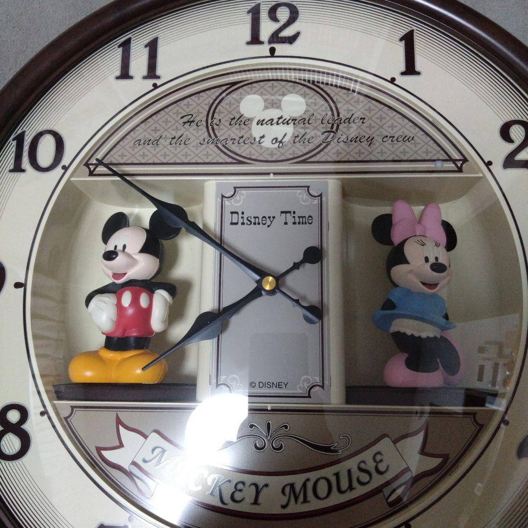からくり壁掛時計Disney Mickey Mouse Clock