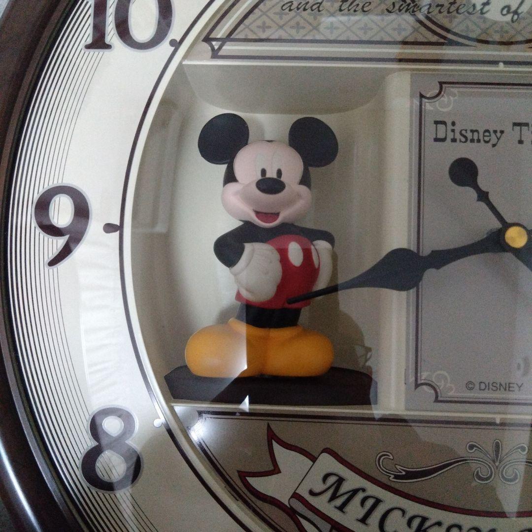 からくり壁掛時計Disney Mickey Mouse Clock
