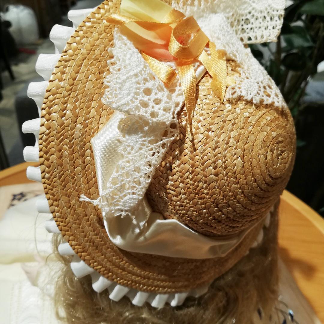 イタリア製◇ARIANNA ストア アリアンナ＊ビスクドール＊金髪の少女