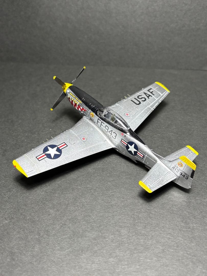 作品No18 アメリカ陸軍 F-51D マスタング 作品No18 アメリカ陸軍 F-51D