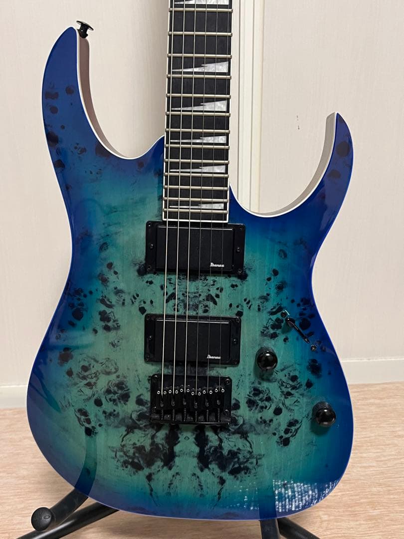 【エレキギター 】Ibanez gio GRGR221PA-AQB 24フレット