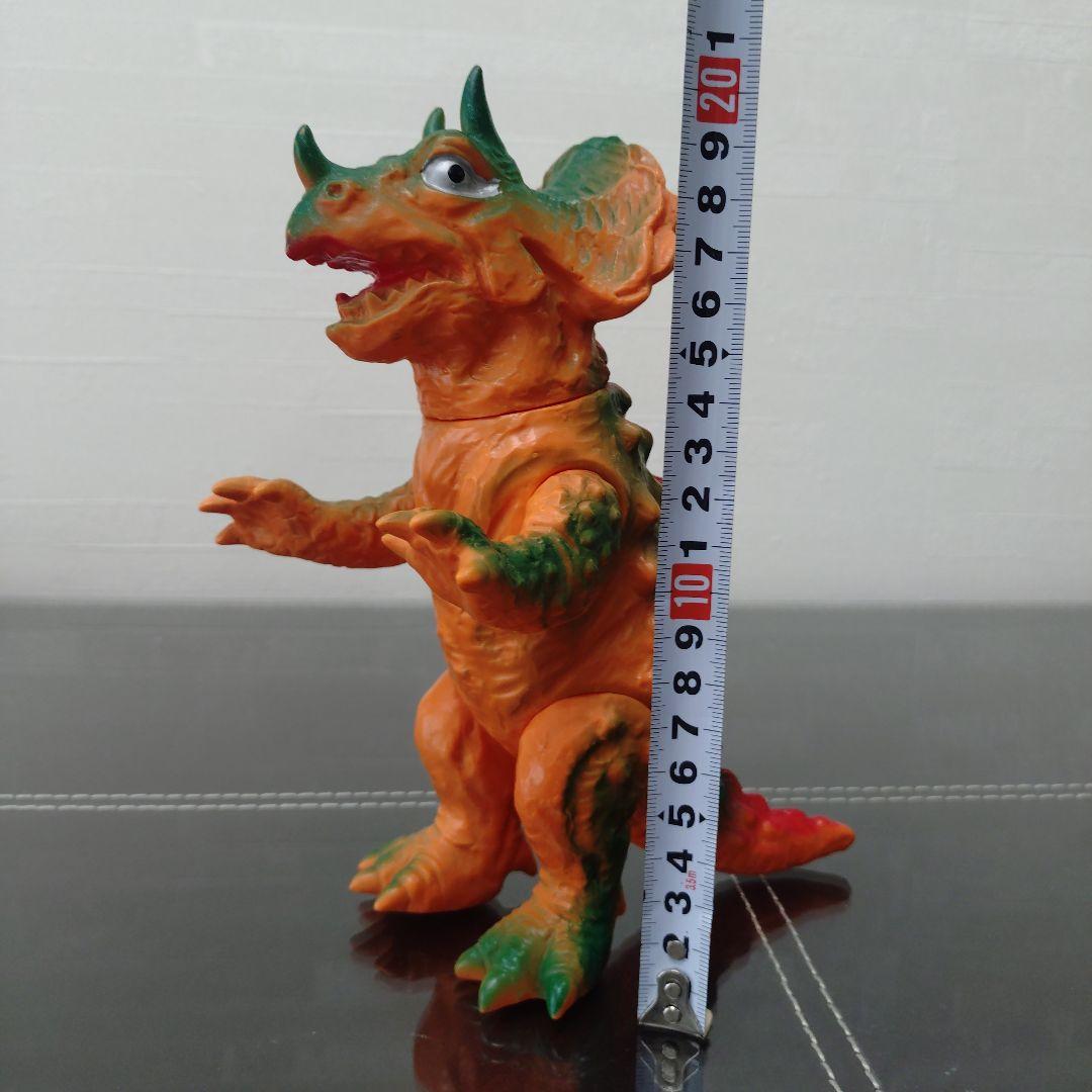 トリケラン ソフビ 三浦トーイ パチ怪獣 昭和レトロ