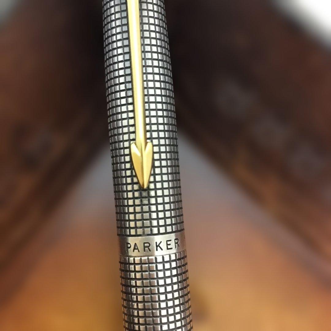 PARKER‼️パーカー75スターリングシルバー万年筆 U.S.A 14金ペン