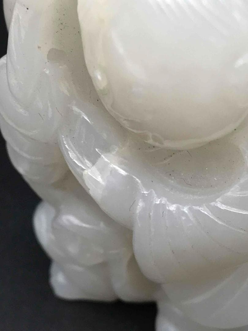 清乾隆時代 和田玉 童子佩 純和田玉彫り 古玉石 白玉 時代物 賞