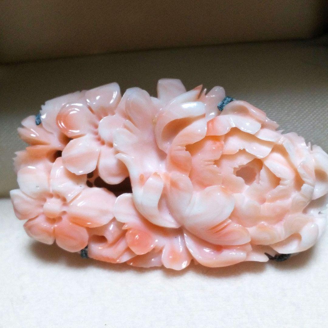 天然珊瑚ブローチ、帯留め 珊瑚 天然サンゴ ブローチ 帯留め