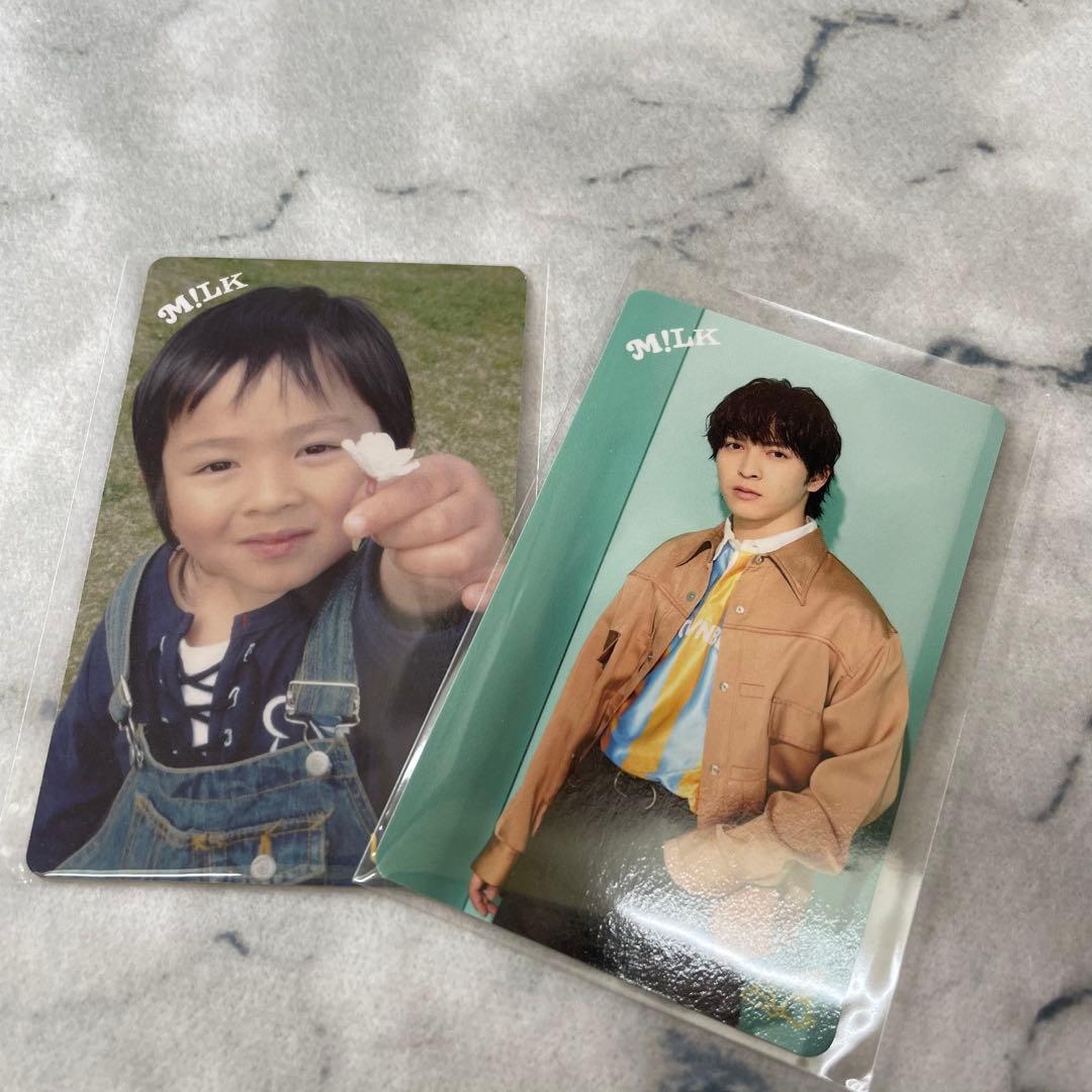 M!LK 吉田仁人 M!X こんなに大きくなりましたトレカ！幼少期